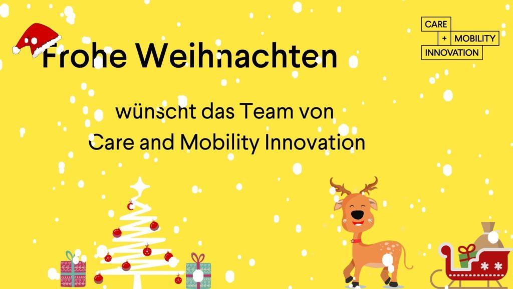 Weihnachtskarte Care and Mobility Innovation